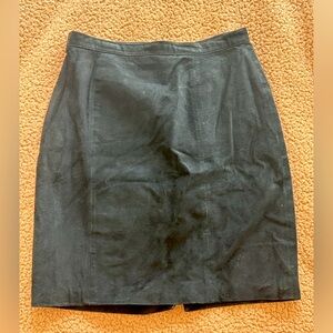 Alamos Vintage Suede Skirt - M/L